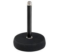 Pronomic MST-10 BK Soporte de Mesa para Micrófono Podcast Negro, Peso: 1 | Base redonda pesada que garantiza una posición segura, Diámetro de la base 125mm, Color: negro, 36 kg, 36kg