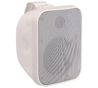 Pronomic OLS-5 WH DJ PA Altavoz Outdoor para jardín, terraza, Restaurante (80 vatios, protección IP56, 8 Ohm, woofer 5,25") Blanco
