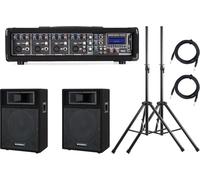 Pronomic PM42-110 StagePower Set Sistema Activo, Mezclador de Potencia