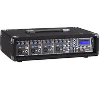 Pronomic PM42U MKII MP3 Mezclador Potenciado 4 Canales con Amplificador y Reproductor MP3 USB/SD, 2x100W, Entrada Mic/Line/Instrumento, Ecualizador Gráfico 3 Bandas.