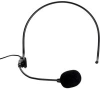 Pronomic SDH-100 Silent Guide Headset: micrófono de diadema condensador con jack 3,5mm; voz nítida y gran comodidad. Ideal para transmisores bodypack, sistemas tourguide, presentaciones y eventos.Neg