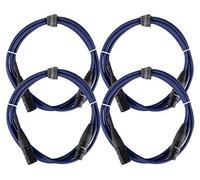 Pronomic Stage DMX3-2,5 cable DMX 2,5m set 4x