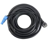 Pronomic Stage EUPPD-15 Cable Híbrido Compatible Schuko/Powercon + DMX 3 polos, 15m (ideal para cableado de efectos de luz y iluminación escénica)
