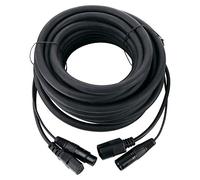 Pronomic Stage IECD-10 Cable Híbrido DMX C/DMX (Cable combinado para alimentación y señal DMX, longitud: 10 m) Negro