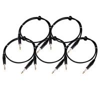 Pronomic Stage INST-1 Cable de Instrumento Jack 1m negro Set de 5