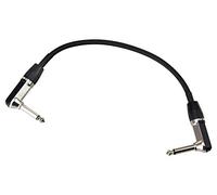 Pronomic Stage INST-A-030 Cable Patch con Conectores en Ángulo 0, 3 m negro