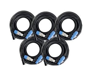 Pronomic Stage PPD-10 Cable Híbrido Powerplug/DMX Set de 5