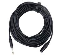 Pronomic Stage XFJ-20 cable micrófono clavija -XLR/Klinke 20 m negro