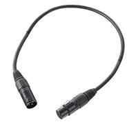 Pronomic Stage XFXM-Blue-0.5 Cable de micrófono XLR 0,5 m negro