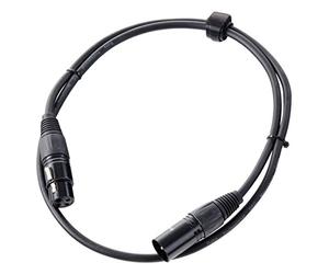 Pronomic Stage XFXM-Blue-1 Cable de micrófono XLR 1 m negro