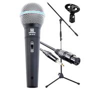 Pronomic Superstar JACK set de micrófono+tripode+ cable clavija XLR