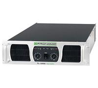 Pronomic TL-1200 Amplificador Estéreo 2x2400W a 2O, ventilador térmico, modos paralelo/estéreo/puente, protección y salida Clase H.
