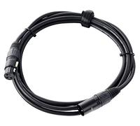 Pronomic Stage XFXM-Blue-2.5 Cable de micrófono XLR 2,5 m negro