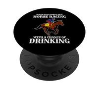 Pronóstico de Fin de Semana Carreras de Caballos con la Posibilidad de Beber diversión PopSockets PopGrip Adhesivo