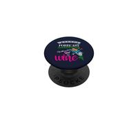 Pronóstico de Fin de Semana Jardinería con Posibilidad de Amante del jardín del Vino PopSockets PopGrip Adhesivo