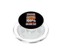 Pronóstico del Fin de Semana 100 por ciento de probabilidad de Rap melódico PopSockets PopGrip para MagSafe