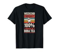Pronóstico del Fin de Semana 100 por ciento de probabilidad de té Boba Camiseta