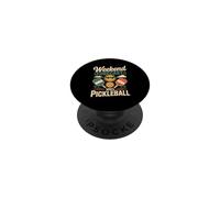 Pronóstico del Fin de Semana 100 por ciento Pickleball Diversión PopSockets PopGrip Adhesivo
