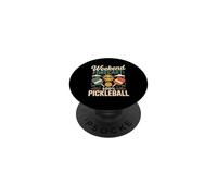 Pronóstico del Fin de Semana 100 por ciento Pickleball Diversión PopSockets PopGrip Adhesivo