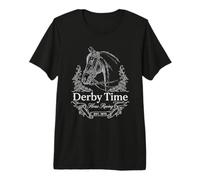 Pronóstico del Fin de Semana Caballos Divertidos Derby Tiempo Carreras de Caballos Camiseta Premium