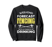 Pronóstico del Fin de Semana: Esgrima y Humor Sudadera
