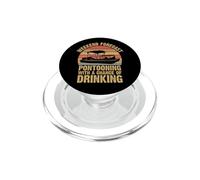 Pronóstico del Fin de Semana Pontooning Beber Pontón Navegación PopSockets PopGrip para MagSafe