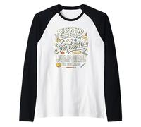 Pronóstico del Fin de Semana: Scrapbooking & Chill Camiseta Manga Raglan