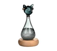 Pronóstico del tiempo en forma de gato Estación de predicción atmosférica para