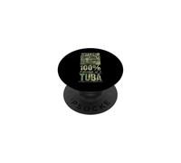 Pronóstico para el Fin de Semana 100 por ciento de probabilidad de Tuba PopSockets PopGrip Adhesivo