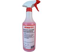 Pronto Bagno - Limpiador desinfectante y desincrustante listo para usar - Spray elimina cal - Ideal para la limpieza rápida del baño - Grifo de ducha - 750 ml