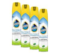 Pronto Limpiador Multisuperficies Aroma Cítrico Spray, Limpia Suavemente el Polvo y la Suciedad, 250 ml (Paquete de 4)
