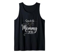 Pronto para ser mamá 2026 Bird Funny Anuncio de Embarazo Camiseta sin Mangas