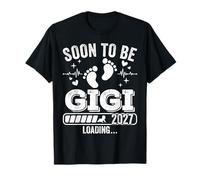 Pronto será Gigi 2027 Cargando Anuncio de Embarazo Camiseta