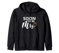 Pronto será la señora. Compromiso despedida de soltera novia a juego Sudadera con Capucha