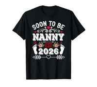 Pronto será niñera 2026 para el anuncio de embarazo de mamá Camiseta