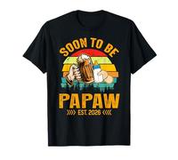 Pronto será Papaw est 2026 Nuevo Papaw Camiseta