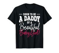 Pronto será un papá, una niña que espera un padre Camiseta
