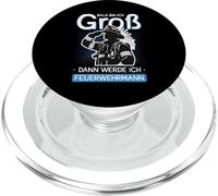 Pronto Seré Bombero Hermano Mayor Camiseta Divertida PopSockets PopGrip para MagSafe