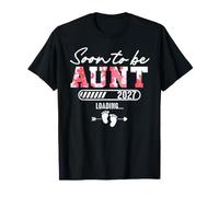 Pronto To Be Auntie 2027 Cargando Madre Embarazada Madre Camiseta