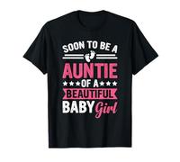 Pronto to Be Auntie of a Beautiful Baby Boy Baby Shower Camiseta