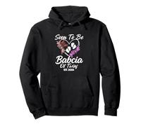 Pronto To Be Babcia of Twins EST 2026 Sudadera con Capucha