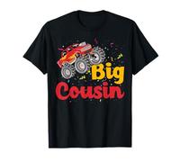 Pronto To Be Big Cousin Monster Truck Baby Anuncio Camiseta