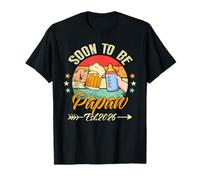 Pronto To Be Papaw 2026 Primera vez Papaw 2026 Retro Nuevo Papá Camiseta
