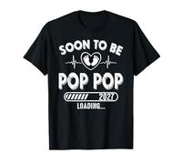Pronto To Be Pop es 2027 Nuevo Papá Día del Padre Primera Vez Camiseta