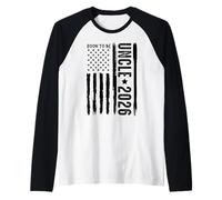 Pronto to be Uncle 2026 Convertirse en Nuevo tío para ser Anuncio Camiseta Manga Raglan