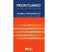Prontuário da Língua Portuguesa Acordo Ortográfico