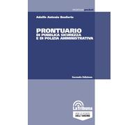 Prontuario di pubblica sicurezza e di polizia amministrativa (Prontuari pocket)