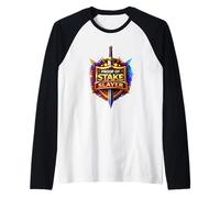 Proof of Slayer Crypto Gamer Shield Camiseta Manga Raglan