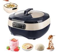 Proofer de masa y yogur, máquina de fermentación automática con panel inteligente, acero inoxidable 304, temporizador de 72 horas para yogur, pan, nato, vino de arroz