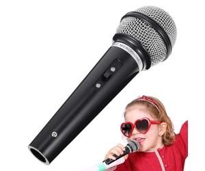 PROP Micrófono - ABS Ligero 52G, Modelo Falso De 6.5 pulgadas De Juguete Suave, Práctica De Lenguaje Realista Fingta De Juego Para El Rendimiento Del Juego PROPIO PROBÚSITO | Sesiones